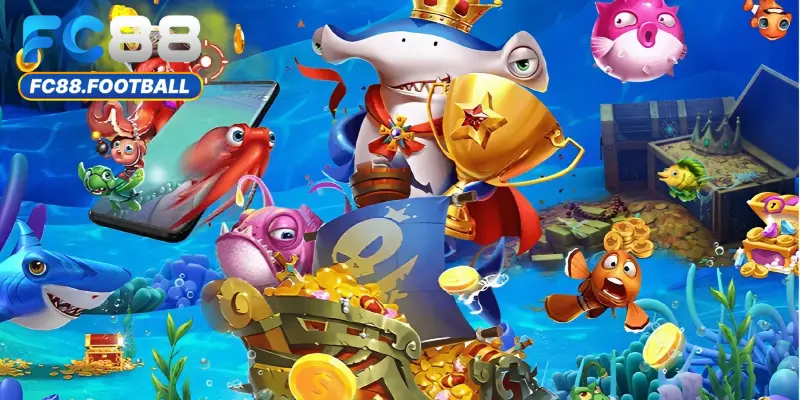 Thay đổi luân phiên vũ khí khi chơi bắn cá